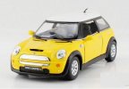 1:36 Scale Yellow /Blue /Green /Wine Red Diecast Mini Cooper S