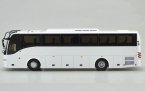 Blue / White 1:43 Scale Diecast Volvo 900i Silver Bus Model