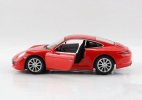 Black / Yellow /Red Kids 1:36 Diecast Porsche 911 Carrera S Toy