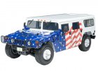 Blue 1:18 Scale EXOTO Diecast Hummer H1 Model