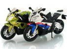 Maisto BMW S1000RR Motor 1:12 Scale Blue-White / Yellow