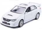 White / Red / Blue / Black 1:36 Diecast Subaru IMPREZA STI Toy