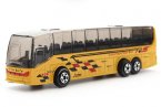 Kids White / Yellow / Blue / Green Die-Cast Airport Tour Bus Toy