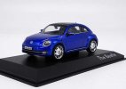 1:43 Scale Blue Diecast VW Beetle Model