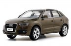 Brown / Silver / Orange 1:18 Scale Diecast Audi Q3 Model