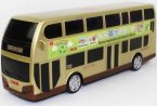 Kids Yellow / Green / Golden R/C Hong Kong Double Decker Bus Toy