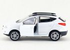 Kids 1:36 Scale Wine Red / White Diecast Hyundai Tucson ix35 Toy