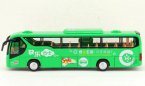 Kids Green 1:48 Scale Diecast Coach Bus Toy
