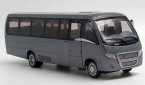 Gray / Silver 1:42 Scale Diecast Marcopolo Volare Bus Model