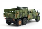 Army Green 1:64 Diecast Dongfeng Mengshi Transport Truck Model