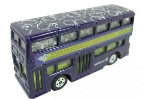 Mini 1:130 Scale TOMY NO.95 WALL-E Die-cast Double Decker Bus