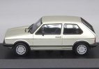 Black / Champagne 1:43 Minichamps Diecast VW Golf GTI Model