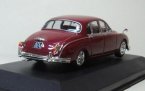 Wine Red 1:43 Scale Atlas Diecast Jaguar MK 2 Model