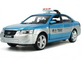 1:32 Scale Kid Red /Blue /Yellow Beijing Hyundai Sonata Taxi Toy