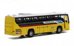 Pull-back Function Yellow / White Kids Tour Bus Toy