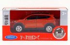 Welly 1:36 Scale White / Orange Diecast Hyundai Tucson Toy