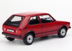 1:18 Scale Red NOREV Diecast 1976 VW Golf GTI Model