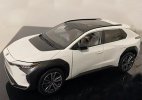 Gray / White 1:18 Scale Diecast 2022 Toyota bZ4X SUV Model