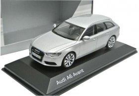 1:43 Scale Silver Schuco Diecast Audi A6 Avant Model