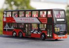 1:40 Diecast Zonson Smart Auto BAZN Double Decker Bus Model