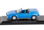 Blue 1:43 Scale Diecast 1987 Lamborghini Jalpa Spyder Model