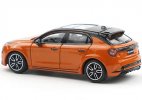 1:64 Black /Blue /Orange Diecast Lynk & Co 02 Hatchback Model