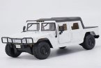 Yellow 1:27 Scale MaiSto Diecast Hummer H1 Pickup Toy