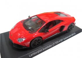 Yellow / Red / White 1:43 2013 Lamborghini Aventador Model