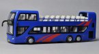 Kids Blue / Red / Green / Yellow BeiJing Double-Decker Bus Toy