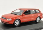 Red 1:43 Scale Minichamps Diecast Audi A4 B5 Avant Model