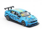 NO.100 Blue 1:64 Diecast 2022 Lynk & Co 03 TCR Race Car Model