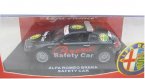 Black 1:43 Scale Diecast Alfa Romeo BRERA SAFETY CAR Model