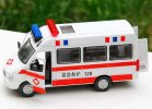 1:32 Scale Green / Red Iveco Ambulance Bus Toy