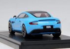 White / Blue 1:43 Scale Diecast Aston Martin Vanquish Model