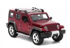 1:32 Green /Red / Orange / Black Kids Diecast Jeep Wrangler Toy