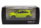 1:43 Yellow / Black/ White Diecast 2019 Honda XR-V SUV Model