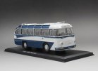 White-Green 1:43 Scale Die-Cast LAZ-697 Tourist Bus Model