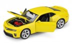 Red / Yellow 1:24 Scale Welly Diecast Chevrolet Camaro Model