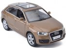 White / Orange / Brown 1:32 Scale Kids Diecast Audi Q3 Toy