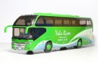 Green 1:42 Scale DD6129K02 Diecast Huanghai Coach Model