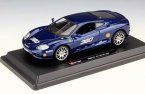 Blue 1:24 Scale Bburago Diecast Ferrari 360 Challenge Model