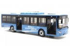 Blue 1:43 Scale Diecast Skywell NJL6129EV H12 City Bus Model