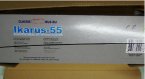 White-Blue 1:43 Scale Die-Cast IKARUS 55 Bus Model