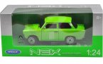 Green 1:24 Scale Welly Diecast Trabant 601 Model