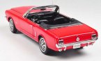 Red /Black 1:18 Scale Welly Diecast 1964 1/2 Ford Mustang Model