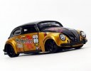 Black-Golden 1:24 Scale Maisto Diecast VW Beetle Model
