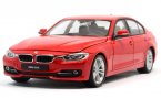 White / Red 1:24 Scale Welly Diecast BMW 335i Model