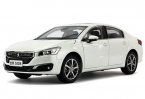 1:18 Scale Black / White Diecast Peugeot 508 Model