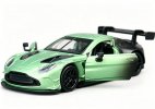 1:36 Kids Green / Blue Diecast 2024 Aston Martin Vantage GT3 Toy