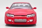 1:24 Scale Red /White Welly Diecast Nissan Silvia S15 Car Model